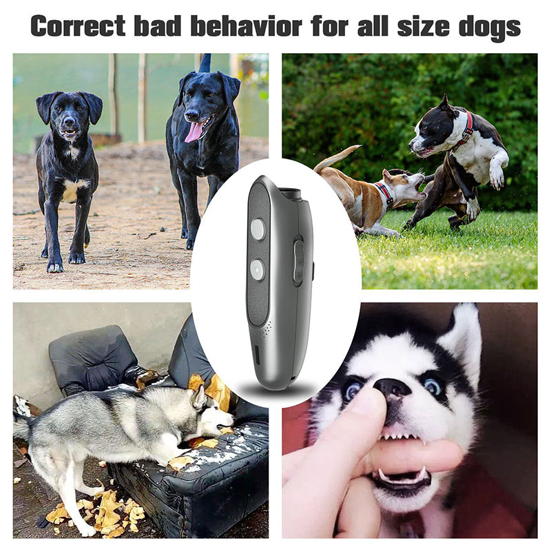 Rechargeable High-Power Ultrasonic Dog Bark Deterrent