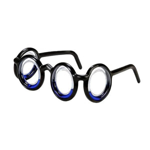 Anti-Motion Sickness Glasses, Lens-Free, Lightweight, Detachable for Travel