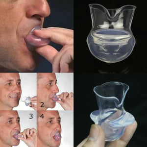 Anti-Snoring Silicone Mouthpiece for Sleep Apnea and Snoring Relief