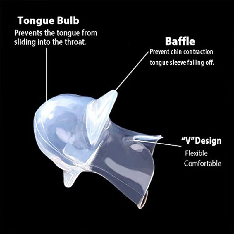 Anti-Snoring Silicone Mouthpiece for Sleep Apnea and Snoring Relief
