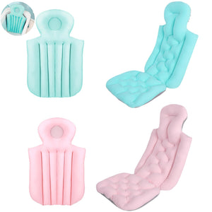 Breathable Quick-Dry Bathtub Cushion for Adults, Soft Support