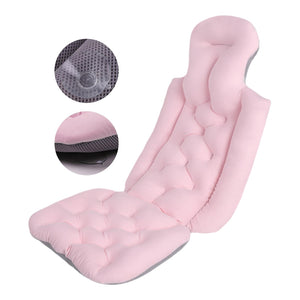 Breathable Quick-Dry Bathtub Cushion for Adults, Soft Support