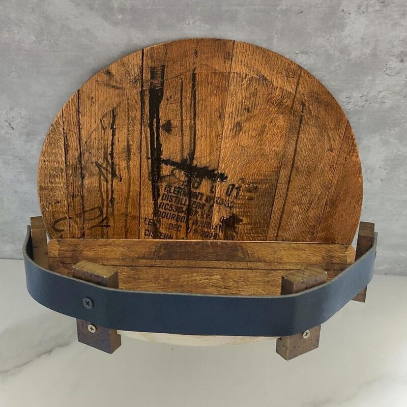 Bourbon Whiskey Barrel Shelf