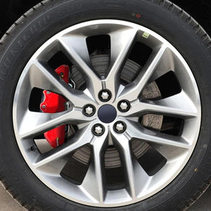 Car Brake Caliper Cover Red Brake  4 Pcs Universal Sets