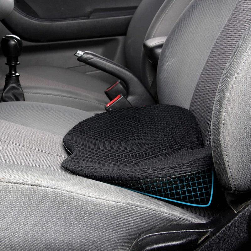 Car Seat Cushion For Short Drivers Height Risers For Adults, Memory Foam Car Seat Pad