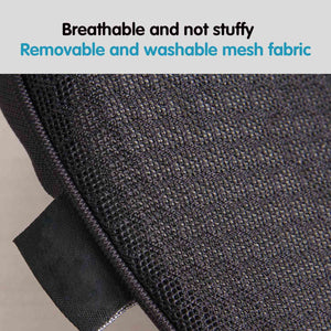 Car Seat Cushion For Short Drivers Height Risers For Adults, Memory Foam Car Seat Pad