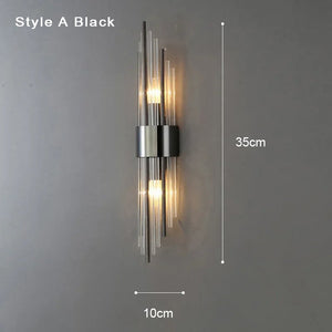 Chic Nordic Modern Gold Wall Light
