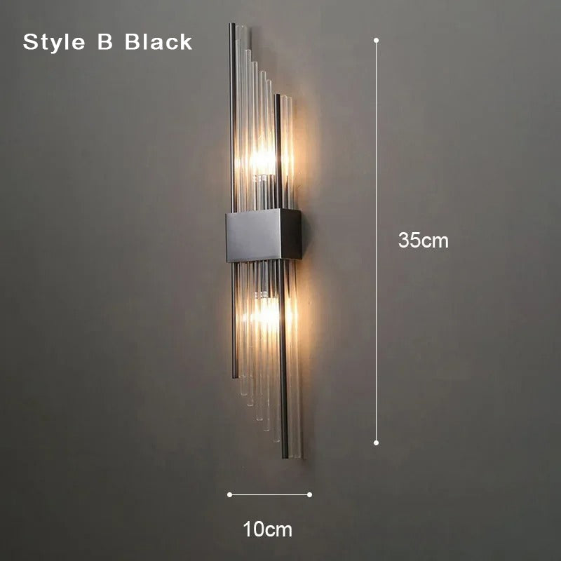 Chic Nordic Modern Gold Wall Light