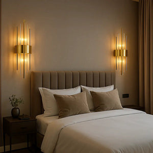 Chic Nordic Modern Gold Wall Light