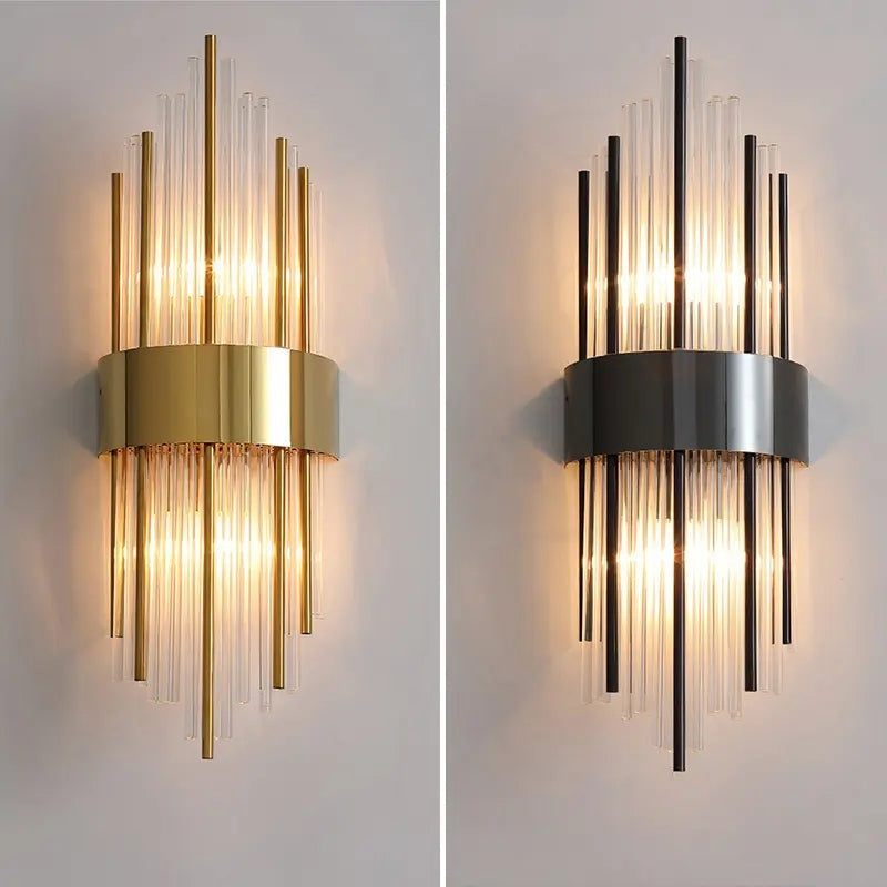Chic Nordic Modern Gold Wall Light