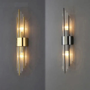 Chic Nordic Modern Gold Wall Light