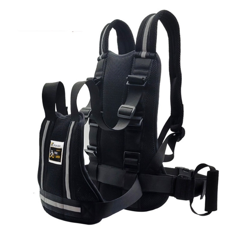 Children Motorcycle Safety Harness Breathable Reflective Adjustable Belt
