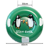 Cold Resistant Inflatable Pvc Snow Tube With Handles For Outdoor Sledding 1005010487377340-HXQ-RED-2.0