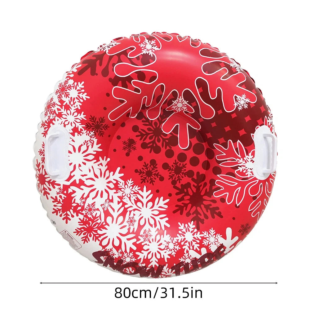 Cold Resistant Inflatable Pvc Snow Tube With Handles For Outdoor Sledding 1005010487377340-HXQ-RED-2.0