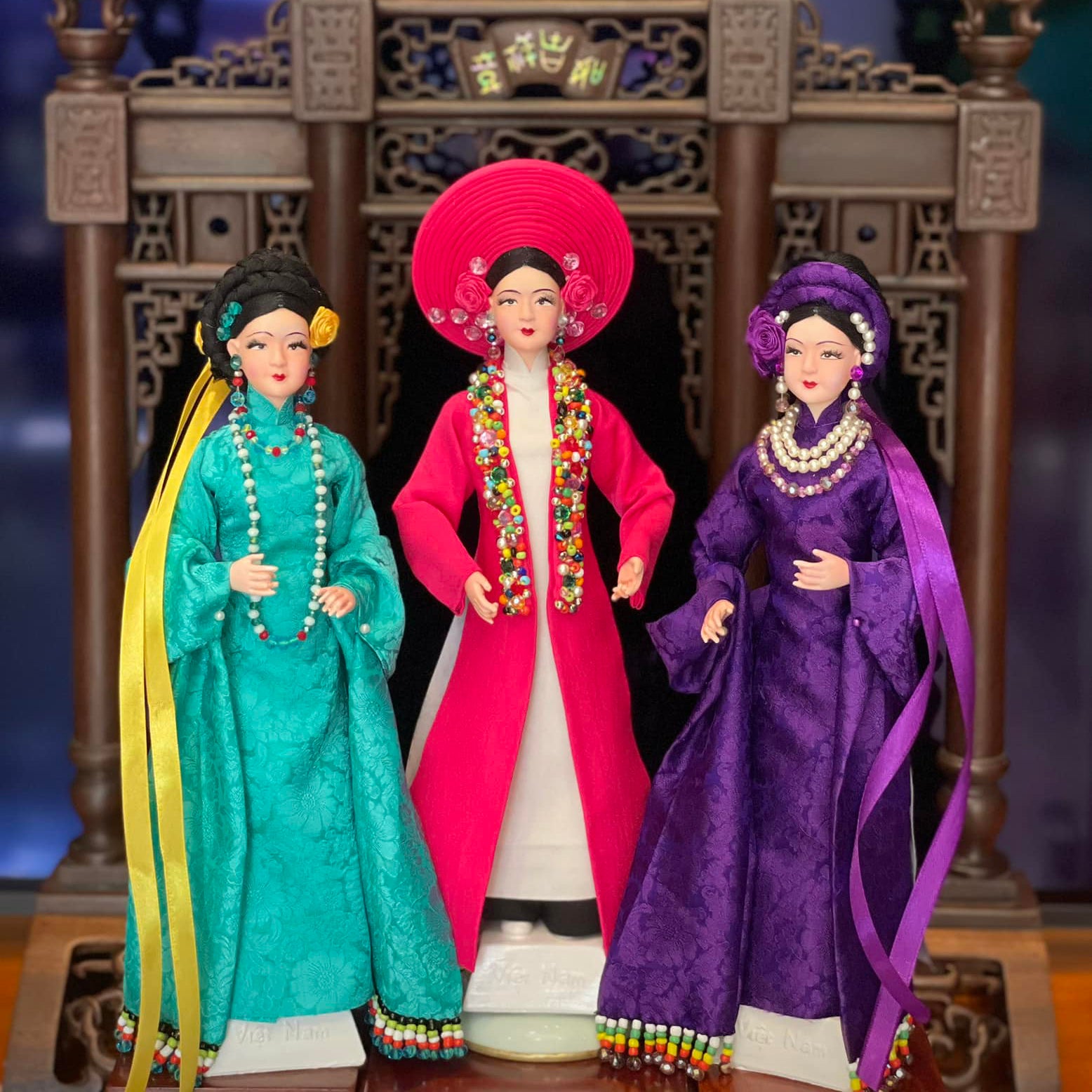 Handmade Dolls Of 54 Vietnamese Ethnic Groups