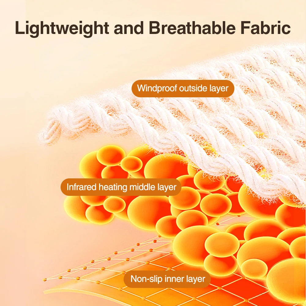 Cordless Heated Knee Wrap Massager With Vibration And Adjustable Straps 1005009534349815-3 Modes Update-1pcs