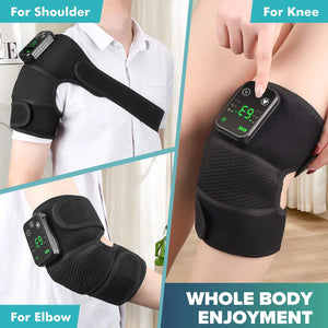 Cordless Heated Vibration Massage Wrap For Knee Elbow Shoulder Joints 1005009984558924-al