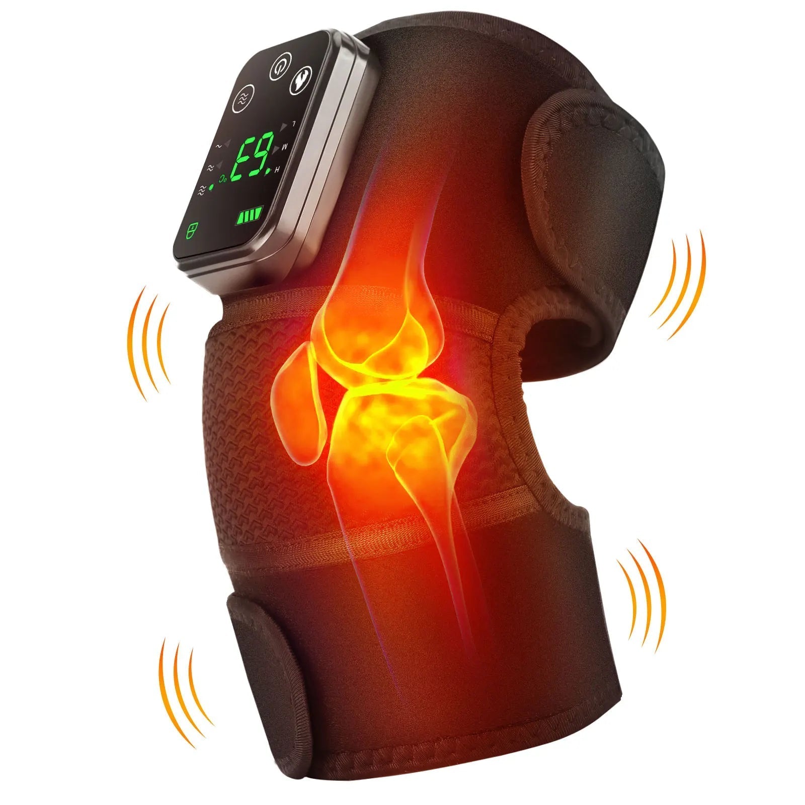 Cordless Heated Vibration Massage Wrap For Knee Elbow Shoulder Joints 1005009984558924-al