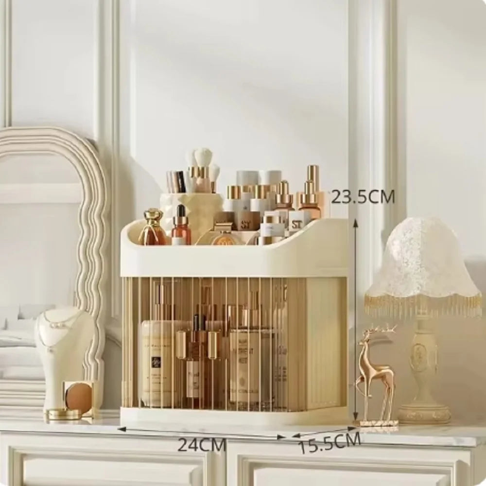 Cosmetics Storage Box With Drawers, Valentines Gifts For Her Organizer 1005007517029753-three layers