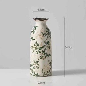 Crackle Glaze Ceramic Bud Vase For Hydroponic Flowers Table Decor 1005009016445010-M