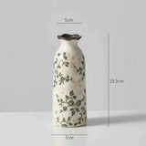 Crackle Glaze Ceramic Bud Vase For Hydroponic Flowers Table Decor 1005009016445010-M