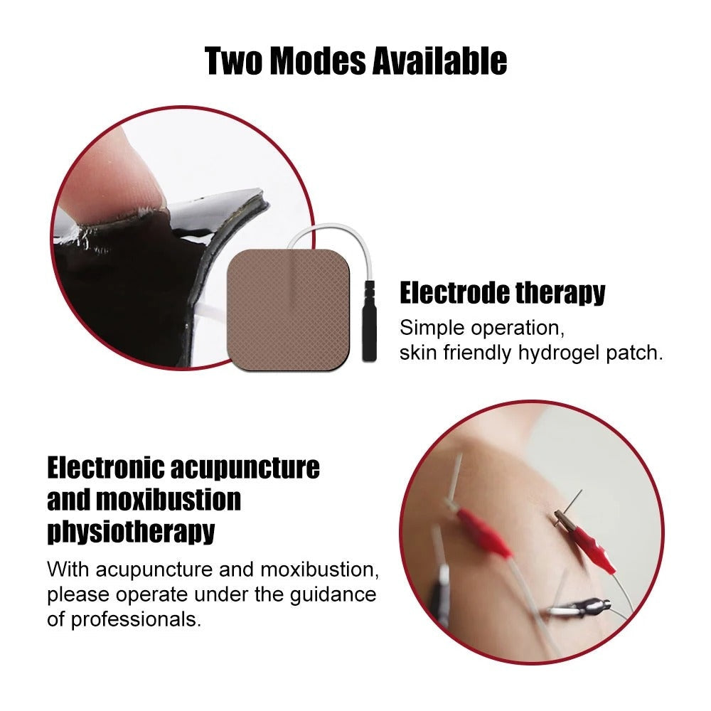 Digital Acupuncture Massager with LCD, 6-Channel Pulse Output