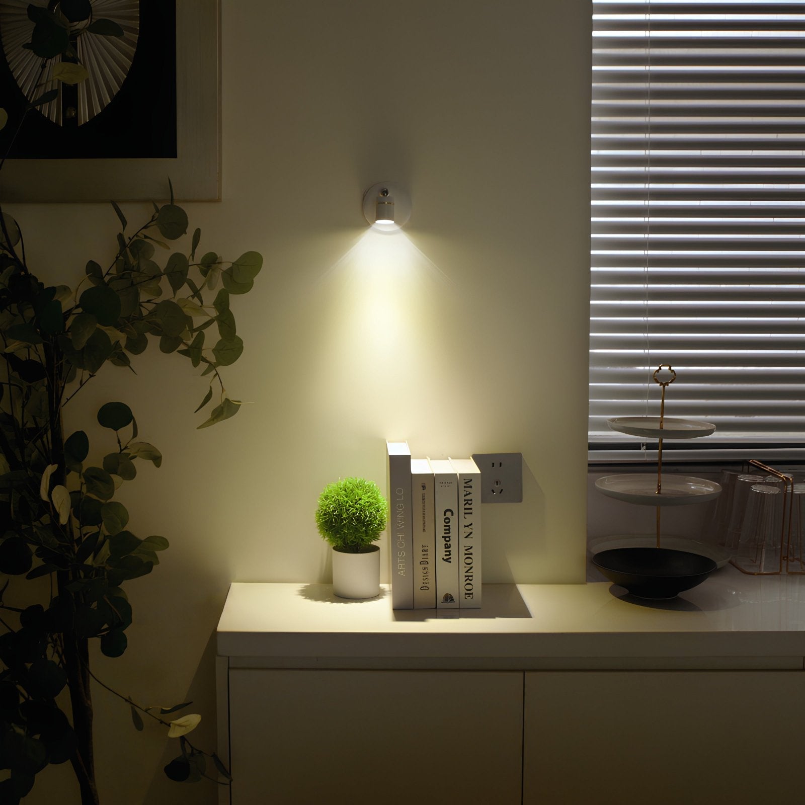 LED Wall Light with Remote Control