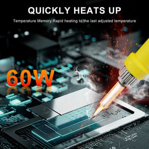 Electric Cordless Soldering Iron Portable Soldering Station Compatible with Makita and Adjustable Temperature Control