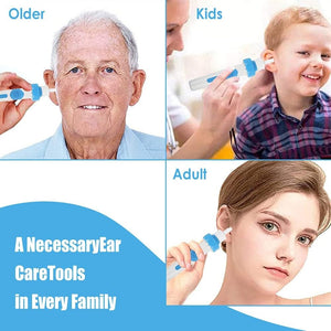 Electric Ear Wax Remover with Safe Suction for Adults & Kids