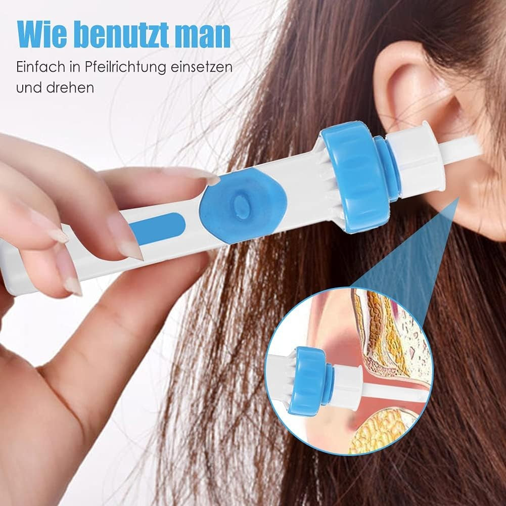 Electric Ear Wax Remover with Safe Suction for Adults & Kids