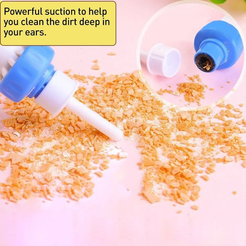 Electric Ear Wax Remover with Safe Suction for Adults & Kids