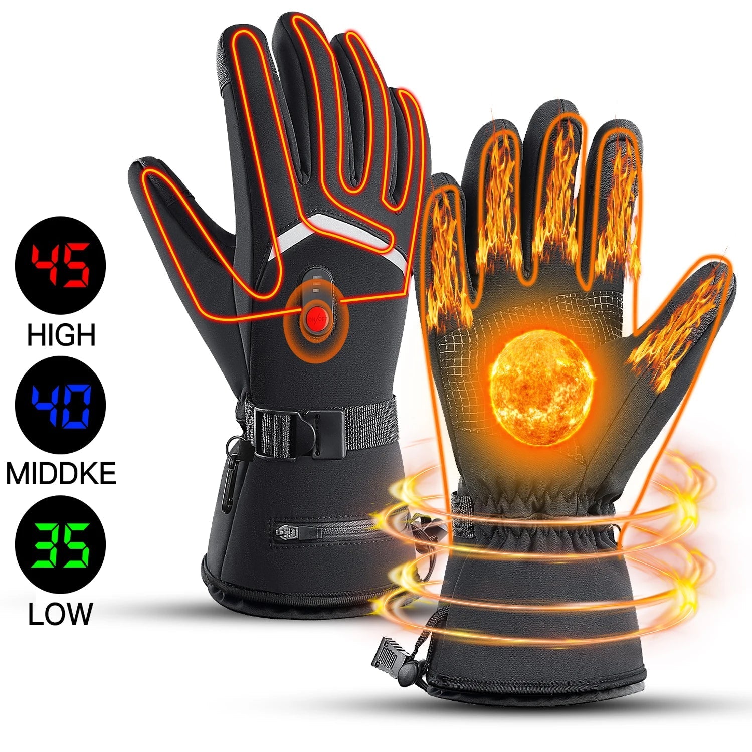 Electric Heated Waterproof Full Finger Thermal Gloves For Motorcycle Winter Riding 1005007636437254-al