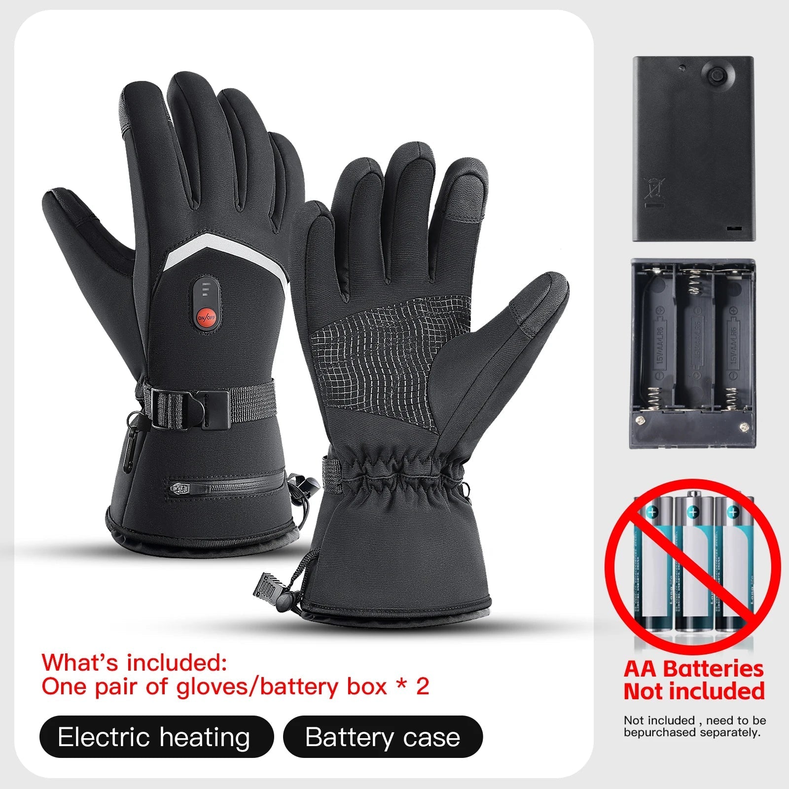 Electric Heated Waterproof Full Finger Thermal Gloves For Motorcycle Winter Riding 1005007636437254-al