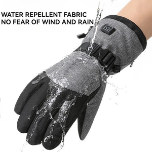 Electric Heated Winter Gloves Waterproof Thermal For Motorcycle Cycling Skiing 1005009810631924-XL