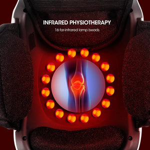 Electric Knee Massager With Compress And Vibration, 3 Temperature Levels 1005007344766731-al