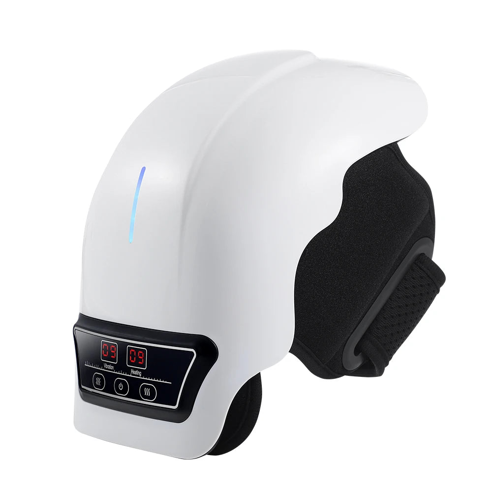 Electric Knee Massager With Compress And Vibration, 3 Temperature Levels 1005007344766731-al