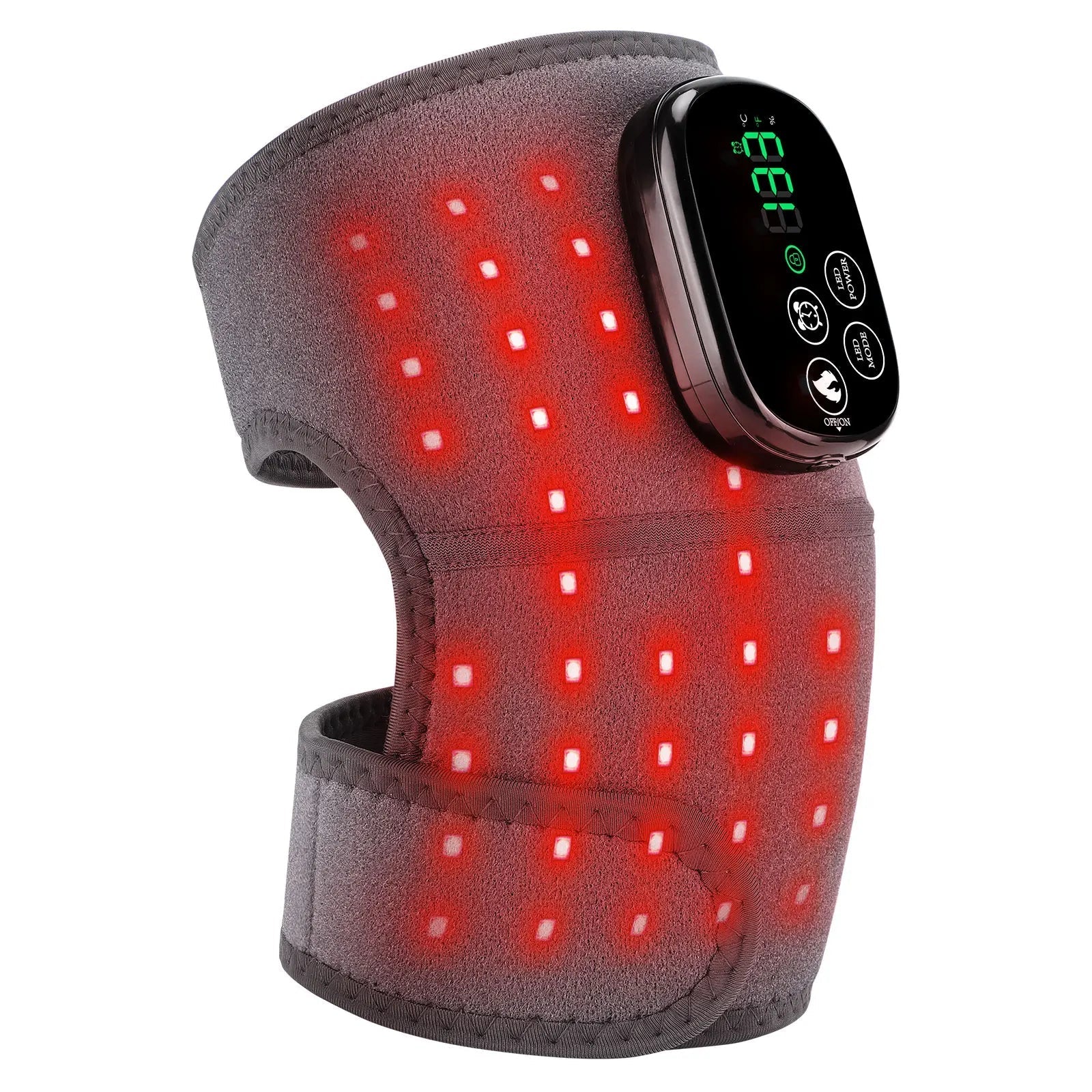 Electric Red Light Heating Knee Brace Massager For Knee Shoulder Elbow 1005007015677378-2pcs