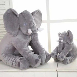 Soft Elephant Plush Pillowcase for Kids Room Decor