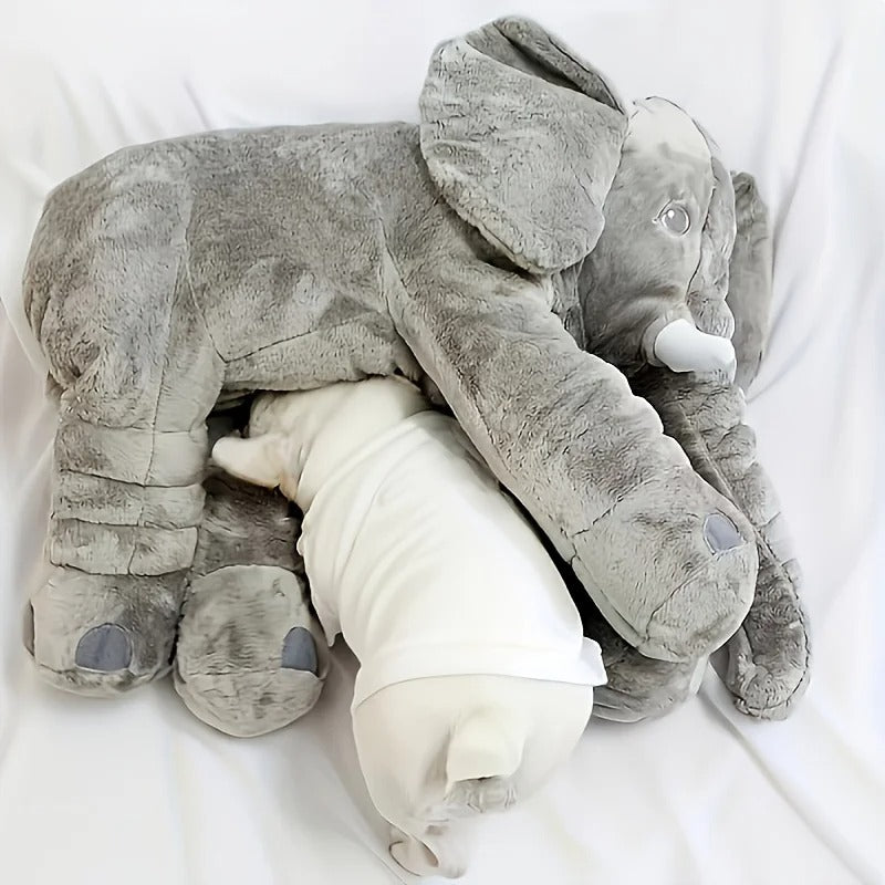 Soft Elephant Plush Pillowcase for Kids Room Decor
