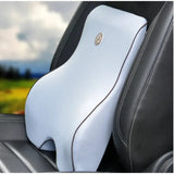 Ergonomic Memory Foam Lumbar and Neck Support Cushion Set
