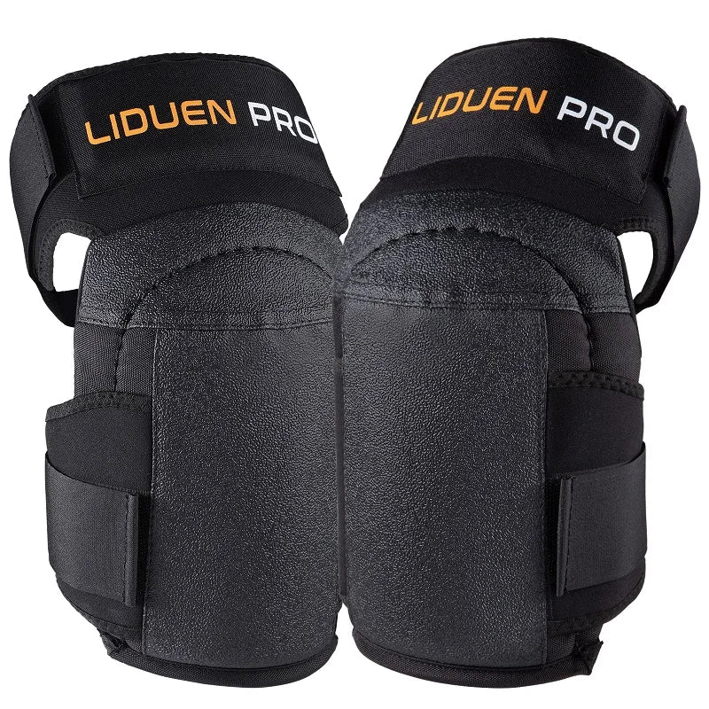 Extra Wide Gel Knee Pads With Thick Eva Foam And Leather 1005010228783718-al
