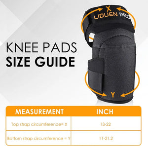 Extra Wide Gel Knee Pads With Thick Eva Foam And Leather 1005010228783718-al
