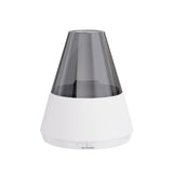 Flame Effect Essential Oil Diffuser Humidifier With Night Light 1005009734317551-Black