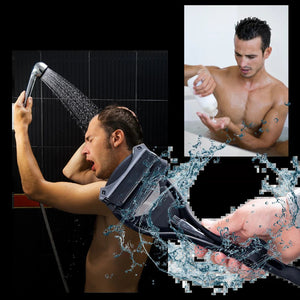 Foldable Back Hair Shaver with Two Heads