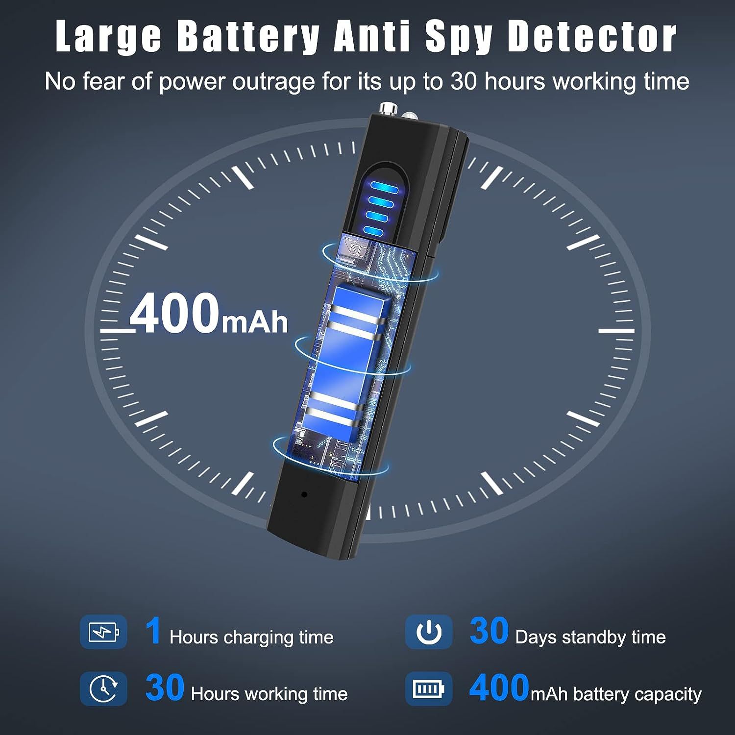 GPS Tracker Detector Multifunctional Anti-Positioning Anti-Eavesdropping Detection Scanner