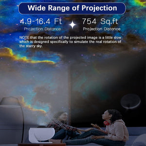 Galaxy Projector, Planetarium Star Projector Realistic Starry Sky Night Light with Solar System Constellation Moon
