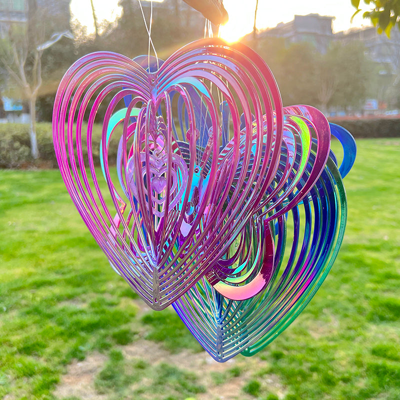 Reflective Butterfly Windmill Bird Repeller & Garden Decor