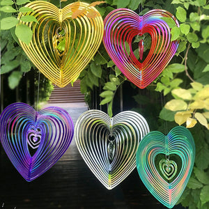 Reflective Butterfly Windmill Bird Repeller & Garden Decor