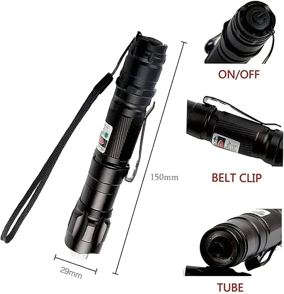 Green Light Laser Pointer With Animated Patterns For Interactive Cat Play 1005009784107474-Green