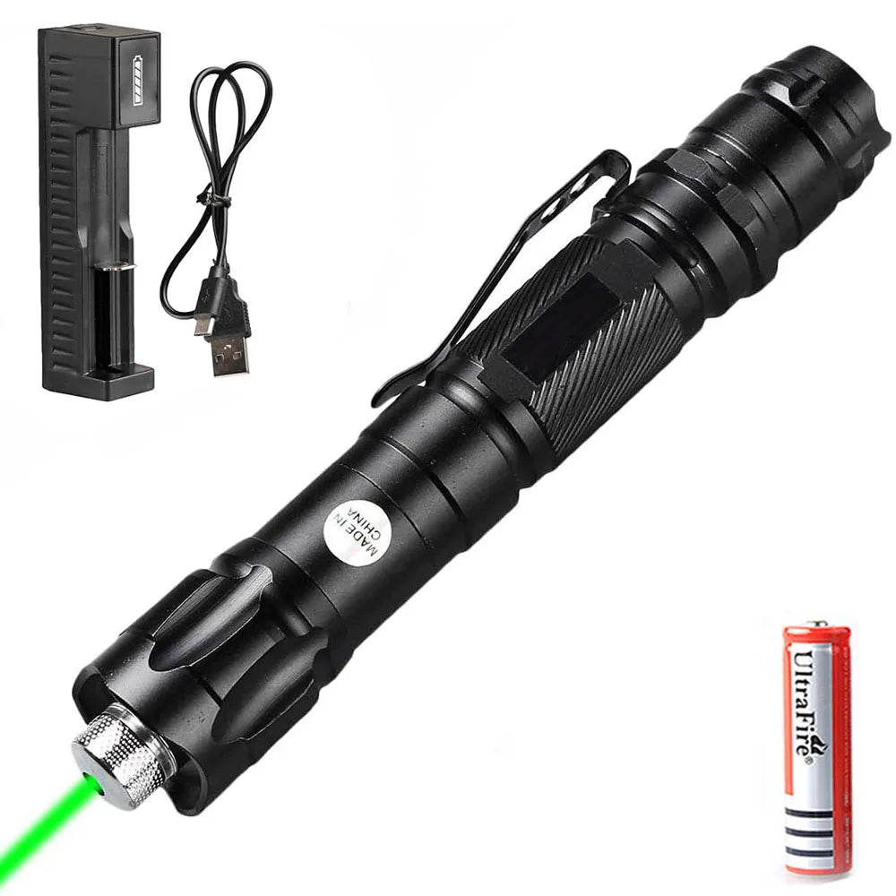 Green Light Laser Pointer With Animated Patterns For Interactive Cat Play 1005009784107474-Green